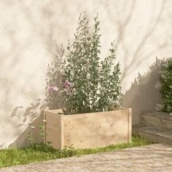 VidaXL Jardinières 2 pcs 100x50x50 cm Bois de pin massif 8 VidaXL Jardinières 2 pcs 100x50x50 cm Bois de pin massif -Pots & cache-pots Soldes 2022 image 3 810725