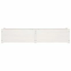 VidaXL Lit surélevé de jardin Blanc 150x31x31 cm Bois de sapin massif -Pots & cache-pots Soldes 2022 image 3 810741