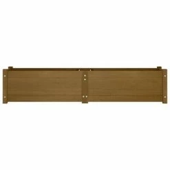 VidaXL Lit surélevé de jardin Marron miel 150x31x31 cm Bois de sapin -Pots & cache-pots Soldes 2022 image 3 810745