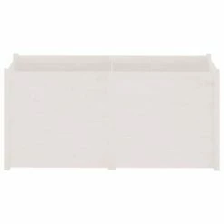 VidaXL Jardinière d'extérieur Blanc 150x50x70 cm Bois de pin massif 8 VidaXL Jardinière d'extérieur Blanc 150x50x70 cm Bois de pin massif -Pots & cache-pots Soldes 2022 image 3 810755