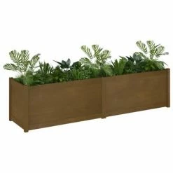 VidaXL Jardinière d'extérieur Marron miel 200x50x50 cm Pin massif 8 VidaXL Jardinière d'extérieur Marron miel 200x50x50 cm Pin massif -Pots & cache-pots Soldes 2022 image 3 810772
