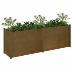 VidaXL Jardinière d'extérieur Marron miel 200x50x70 cm Pin massif 8 VidaXL Jardinière d'extérieur Marron miel 200x50x70 cm Pin massif -Pots & cache-pots Soldes 2022 image 3 810777