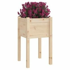 VidaXL Jardinière d'extérieur 50x50x70 cm Bois de pin massif 8 VidaXL Jardinière d'extérieur 50x50x70 cm Bois de pin massif -Pots & cache-pots Soldes 2022 image 3 810799