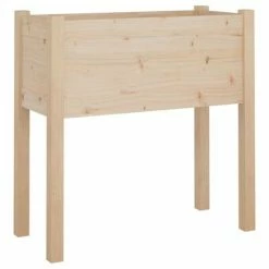 VidaXL Jardinières 2 pcs 70x31x70 cm Bois de pin massif -Pots & cache-pots Soldes 2022 image 3 810820