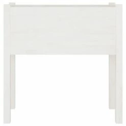 VidaXL Jardinière Blanc 70x31x70 cm Bois de pin massif -Pots & cache-pots Soldes 2022 image 3 810821