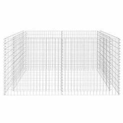 VidaXL Lit surélevé à gabion Acier 180 x 90 x 100 cm Argenté 9 VidaXL Lit surélevé à gabion Acier 180 x 90 x 100 cm Argenté -Pots & cache-pots Soldes 2022 image 4 142366