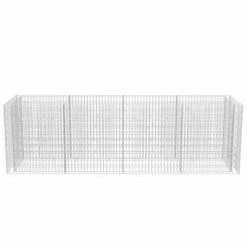 VidaXL Lit surélevé à gabion Acier 360x90x100 cm -Pots & cache-pots Soldes 2022 image 4 142553
