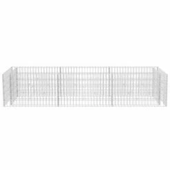 VidaXL Lit surélevé à gabion Acier 270x90x50 cm -Pots & cache-pots Soldes 2022 image 4 142556