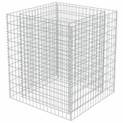 VidaXL Lit surélevé à gabion Acier galvanisé 90x90x100 cm 9 VidaXL Lit surélevé à gabion Acier galvanisé 90x90x100 cm -Pots & cache-pots Soldes 2022 image 4 143556