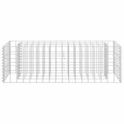 VidaXL Lit surélevé à gabion Acier galvanisé 90x30x30 cm -Pots & cache-pots Soldes 2022 image 4 145629