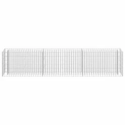 VidaXL Lit surélevé à gabion Acier galvanisé 270x30x60 cm -Pots & cache-pots Soldes 2022 image 4 145638