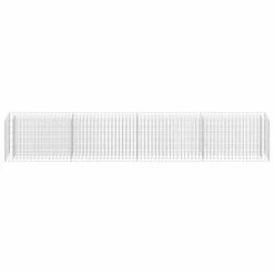 VidaXL Lit surélevé à gabion Acier galvanisé 360x30x60 cm 9 VidaXL Lit surélevé à gabion Acier galvanisé 360x30x60 cm -Pots & cache-pots Soldes 2022 image 4 145642