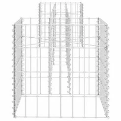 VidaXL Jardinière à gabion en H Fil d'acier 260x40x40 cm -Pots & cache-pots Soldes 2022 image 4 145658
