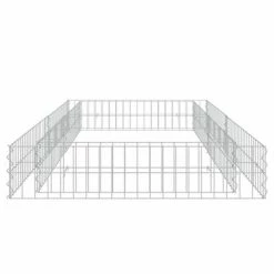 VidaXL Lit surélevé à gabion Acier galvanisé 200x100x20 cm -Pots & cache-pots Soldes 2022 image 4 151312