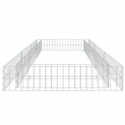 VidaXL Lit surélevé à gabion Acier galvanisé 300x100x20 cm -Pots & cache-pots Soldes 2022 image 4 151313