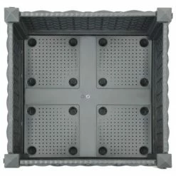 VidaXL Lit surélevé 40x40x23 cm Polypropylène -Pots & cache-pots Soldes 2022 image 4 310397