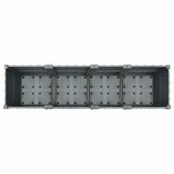 VidaXL Lit surélevé 160x40x38 cm Polypropylène 9 VidaXL Lit surélevé 160x40x38 cm Polypropylène -Pots & cache-pots Soldes 2022 image 4 310404