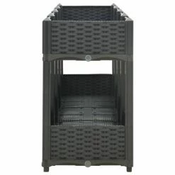 VidaXL Lit surélevé 160x40x71 cm Polypropylène 9 VidaXL Lit surélevé 160x40x71 cm Polypropylène -Pots & cache-pots Soldes 2022 image 4 310408