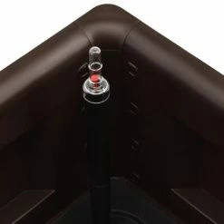 VidaXL Lit surélevé de jardin avec système d'arrosage Moka 43x43x33 cm -Pots & cache-pots Soldes 2022 image 4 313956