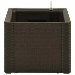 VidaXL Lit surélevé de jardin avec système d'arrosage Moka 100x43x33cm -Pots & cache-pots Soldes 2022 image 4 313960