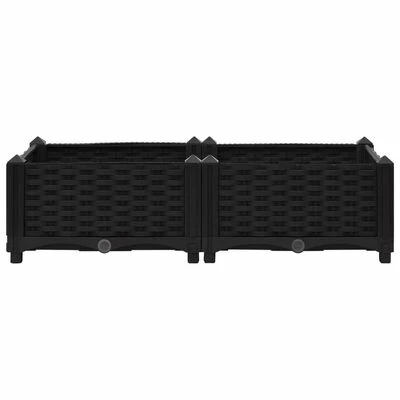 VidaXL Lit surélevé 80x40x23 cm Polypropylène 4 VidaXL Lit surélevé 80x40x23 cm Polypropylène – Image 4