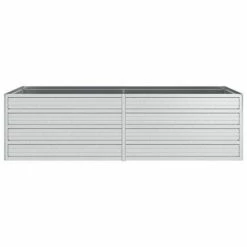 VidaXL Lit surélevé de jardin 160x80x45 cm Acier galvanisé Argenté -Pots & cache-pots Soldes 2022 image 4 316884