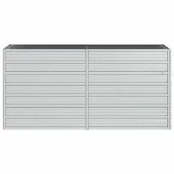 VidaXL Lit surélevé de jardin 160x40x77 cm Acier galvanisé Argenté -Pots & cache-pots Soldes 2022 image 4 316894