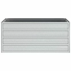 VidaXL Lit surélevé de jardin 100x40x45 cm Acier galvanisé Argenté -Pots & cache-pots Soldes 2022 image 4 316897