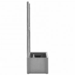 VidaXL Lit surélevé de jardin et treillis et système d'arrosage Gris -Pots & cache-pots Soldes 2022 image 4 317578