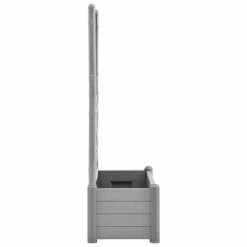 VidaXL Jardinière avec treillis 100x43x142 cm PP Gris pierre 9 VidaXL Jardinière avec treillis 100x43x142 cm PP Gris pierre -Pots & cache-pots Soldes 2022 image 4 317582