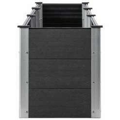 VidaXL Plate-forme surélevée de jardin 300x50x54 cm WPC Gris -Pots & cache-pots Soldes 2022 image 4 318099