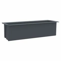 VidaXL Boîtes à fleurs pour palettes euro 12 pcs Gris 36x13,5x9,5cm PP -Pots & cache-pots Soldes 2022 image 4 318302