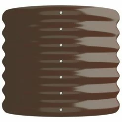 VidaXL Jardinière de jardin Acier enduit de poudre 114x40x36 cm Marron 9 VidaXL Jardinière de jardin Acier enduit de poudre 114x40x36 cm Marron -Pots & cache-pots Soldes 2022 image 4 318865
