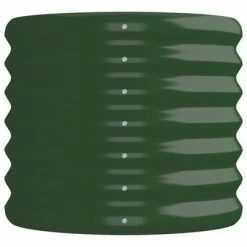 VidaXL Jardinière de jardin Acier enduit de poudre 152x40x36 cm Vert -Pots & cache-pots Soldes 2022 image 4 318868