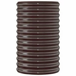 VidaXL Jardinière de jardin Acier enduit de poudre 114x40x68 cm Marron 9 VidaXL Jardinière de jardin Acier enduit de poudre 114x40x68 cm Marron -Pots & cache-pots Soldes 2022 image 4 318890