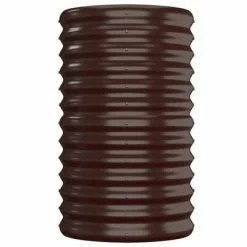 VidaXL Jardinière de jardin Acier enduit de poudre 152x40x68 cm Marron -Pots & cache-pots Soldes 2022 image 4 318895