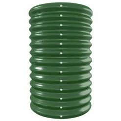 VidaXL Jardinière de jardin Acier enduit de poudre 332x40x68 cm Vert -Pots & cache-pots Soldes 2022 image 4 318908