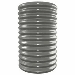 VidaXL Jardinière de jardin Acier enduit de poudre 332x40x68 cm Gris -Pots & cache-pots Soldes 2022 image 4 318909