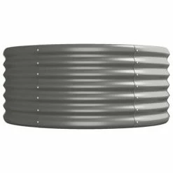 VidaXL Jardinière de jardin Acier enduit de poudre 296x80x36 cm Gris 9 VidaXL Jardinière de jardin Acier enduit de poudre 296x80x36 cm Gris -Pots & cache-pots Soldes 2022 image 4 318924