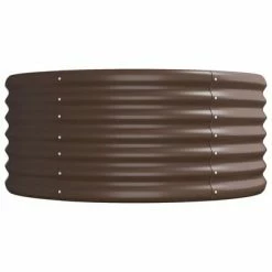VidaXL Jardinière de jardin Acier enduit de poudre 296x80x36 cm Marron 9 VidaXL Jardinière de jardin Acier enduit de poudre 296x80x36 cm Marron -Pots & cache-pots Soldes 2022 image 4 318925
