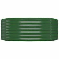 VidaXL Jardinière de jardin Acier enduit de poudre 175x100x36 cm Vert -Pots & cache-pots Soldes 2022 image 4 318988