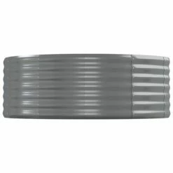 VidaXL Jardinière de jardin Acier enduit de poudre 544x100x36 cm Gris 9 VidaXL Jardinière de jardin Acier enduit de poudre 544x100x36 cm Gris -Pots & cache-pots Soldes 2022 image 4 319014