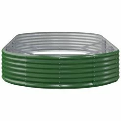 VidaXL Jardinière de jardin Acier enduit de poudre 296x140x36 cm Vert 9 VidaXL Jardinière de jardin Acier enduit de poudre 296x140x36 cm Vert -Pots & cache-pots Soldes 2022 image 4 319028