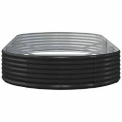 VidaXL Jardinière Acier enduit de poudre 296x140x36 cm Anthracite 9 VidaXL Jardinière Acier enduit de poudre 296x140x36 cm Anthracite -Pots & cache-pots Soldes 2022 image 4 319031