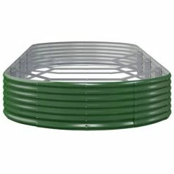 VidaXL Jardinière de jardin Acier enduit de poudre 373x140x36 cm Vert 9 VidaXL Jardinière de jardin Acier enduit de poudre 373x140x36 cm Vert -Pots & cache-pots Soldes 2022 image 4 319033