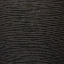 Capi Pot à fleurs Nature Rib Élégant bas 36 x 47 cm Noir KBLR782 -Pots & cache-pots Soldes 2022 image 4 424223