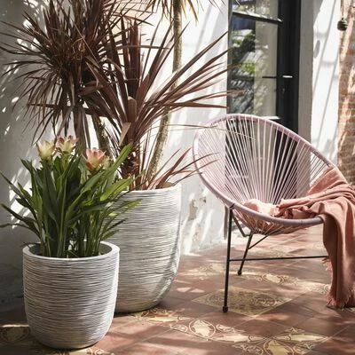 Capi Jardinière Nature Rib 54 x 52 cm Ivoire KOFI935 4 Capi Jardinière Nature Rib 54 x 52 cm Ivoire KOFI935 – Image 4