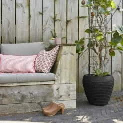 Capi Pot à fleurs Nature Row Conique 42 x 38 cm Noir KBLRO362 -Pots & cache-pots Soldes 2022 image 4 424263