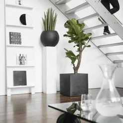 Capi Jardinière Urban Smooth Carré 30 x 30 x 30 cm Noir KBL902 9 Capi Jardinière Urban Smooth Carré 30 x 30 x 30 cm Noir KBL902 -Pots & cache-pots Soldes 2022 image 4 424341