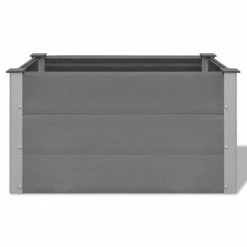 VidaXL Lit surélevé de jardin WPC 100 x 50 x 54 cm Gris -Pots & cache-pots Soldes 2022 image 4 43603